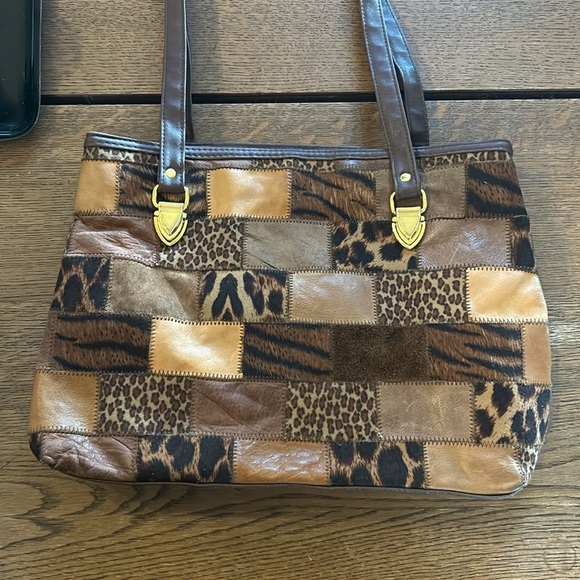 Vintage Animal Print Purse 👜 🐯 - Picture 10 of 10